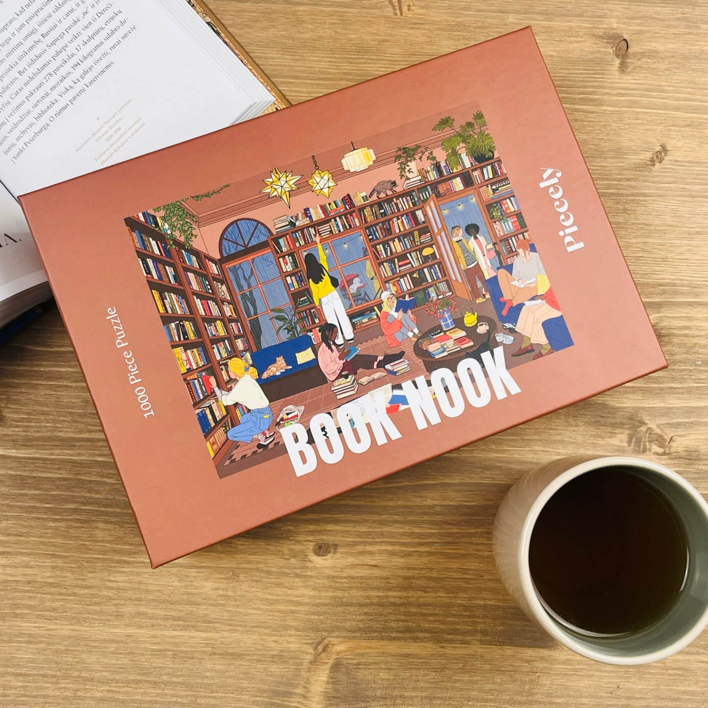 Book Nook – Piecely – 1000 dalių dėlionė