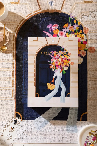 Parisian Door – All The Ways To Say – 1000 dalių dėlionė