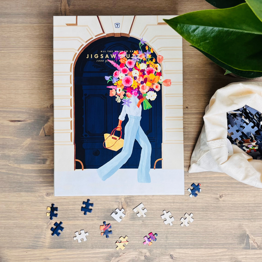 Parisian Door – All The Ways To Say – 1000 dalių dėlionė