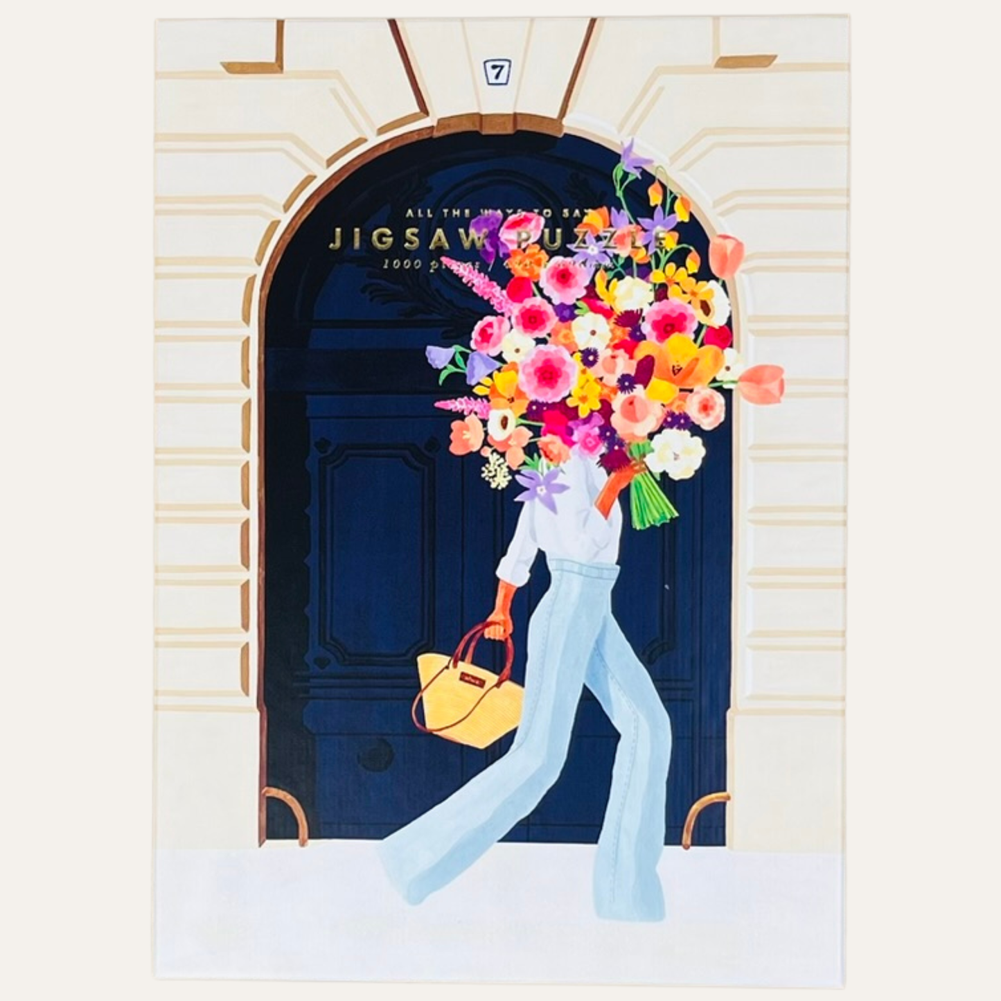 Parisian Door – All The Ways To Say – 1000 dalių dėlionė