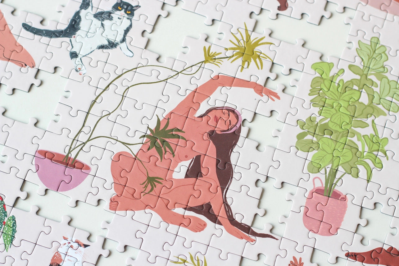 Plant Yoga – Piecely – 1000 detalių dėlionė