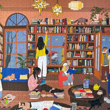 Book Nook – Piecely – 1000 detalių dėlionė
